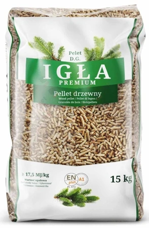 Pellet drzewny IGŁA Pelet D.G. Daniel Garncarek