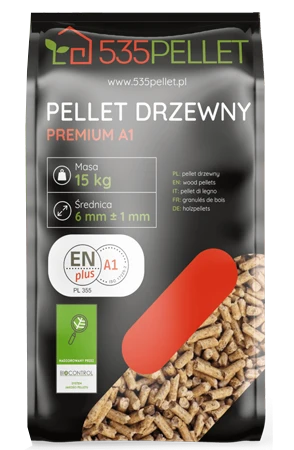 pellet drzewnwy premium A1 535pellet