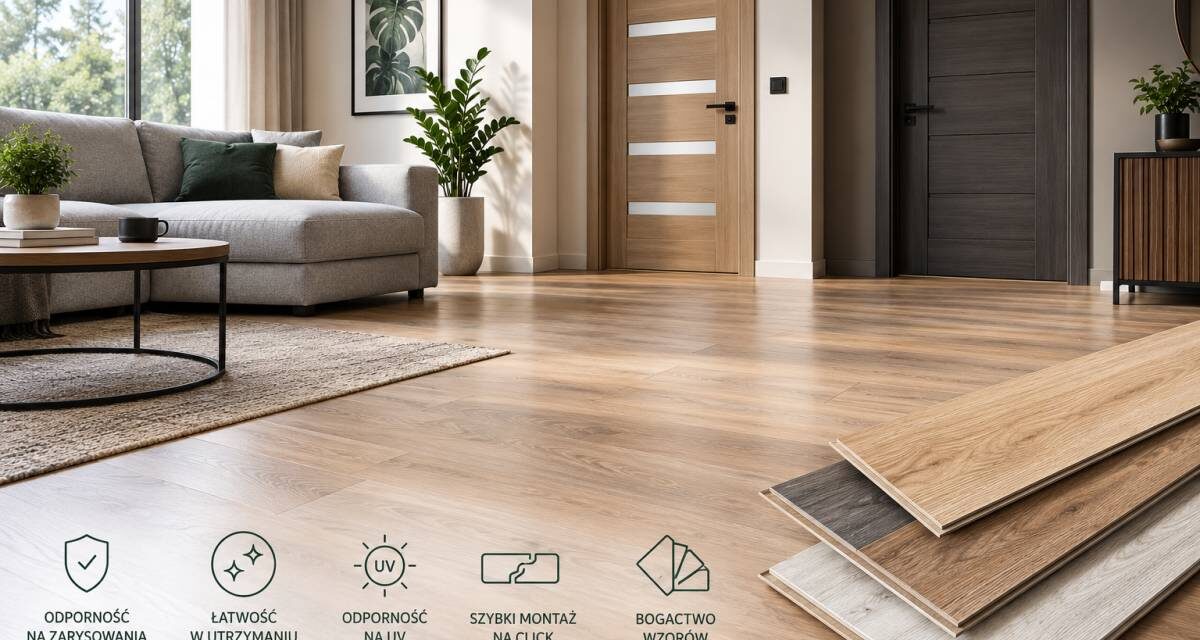 Podłogi laminowane i drzwi — trendy, wybór, montaż